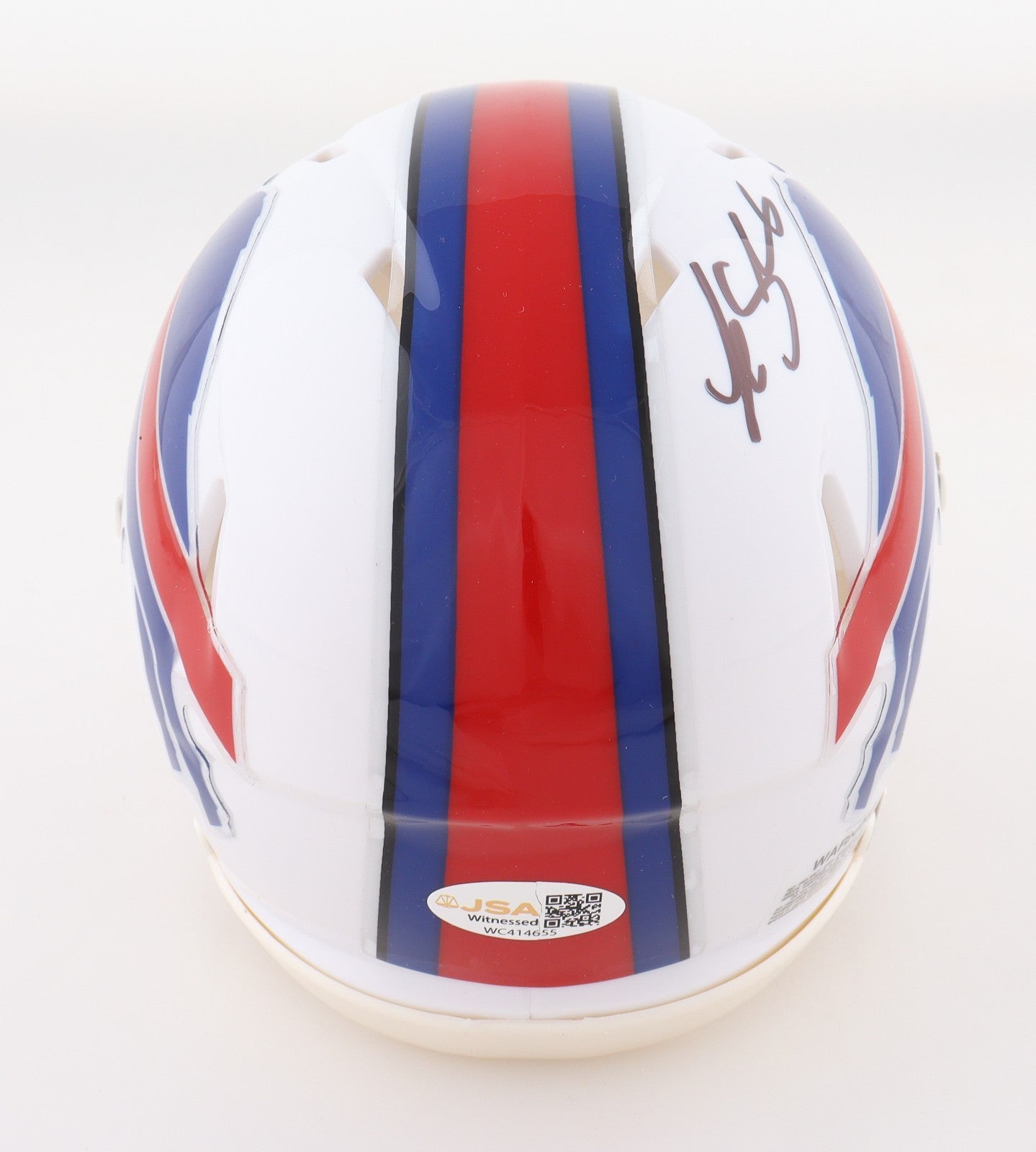 LeSean McCoy Buffalo Bills Autographed Speed Mini Helmet (JSA)