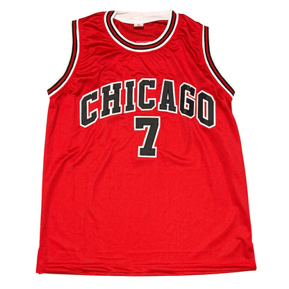 Toni Kukoc Signed Chicago Bulls Custom Jersey JSA COA