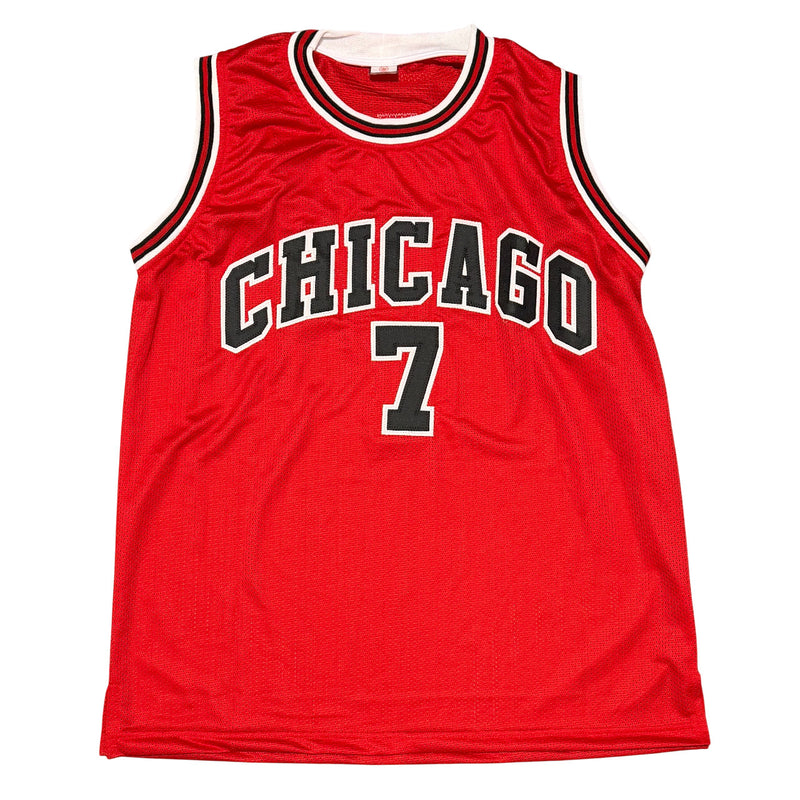 Toni Kukoc Signed Chicago Bulls Custom Jersey JSA COA