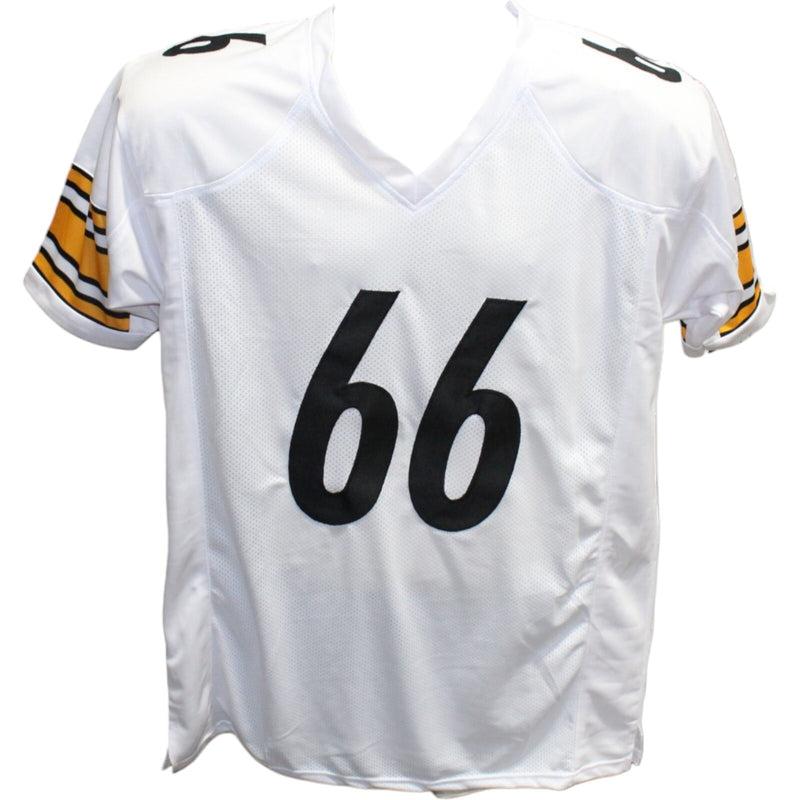 Alan Faneca Signed Pittsburgh Steelers Pro Style White Jersey