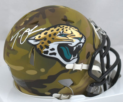 Trevor Lawrence Signed Jacksonville Jaguars Camo Mini Helmet