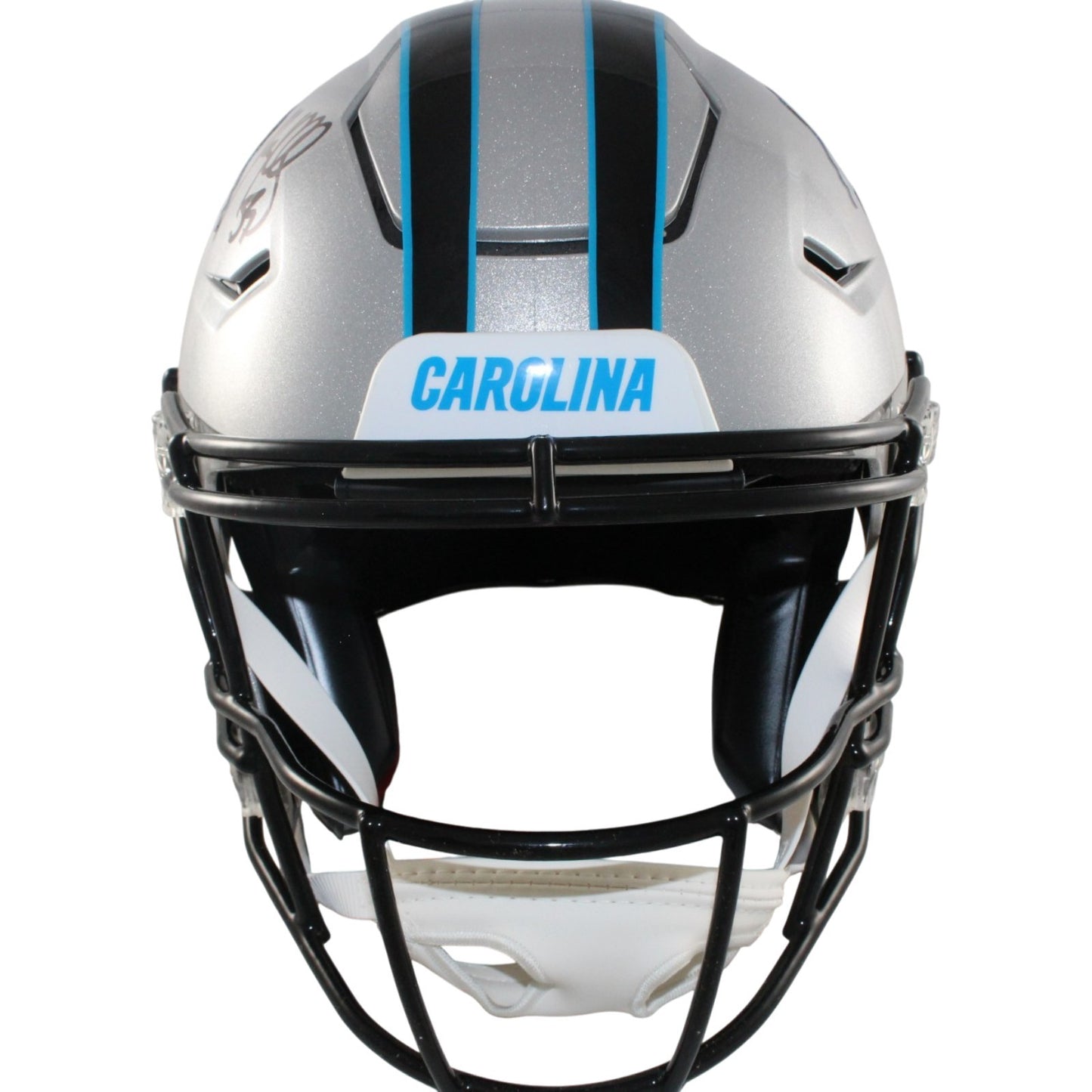 Luke Kuechly Signed Carolina Panthers Full Size Authentic SpeedFlex Helmet