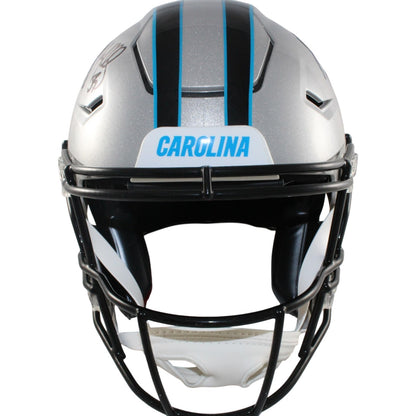 Luke Kuechly Signed Carolina Panthers Full Size Authentic SpeedFlex Helmet