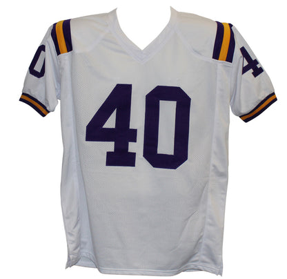 Devin White Autographed LSU Tigers College Style Jersey - BAS COA