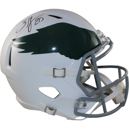 Brian Dawkins Autographed Philadelphia Eagles Full Size Throwback Helmet