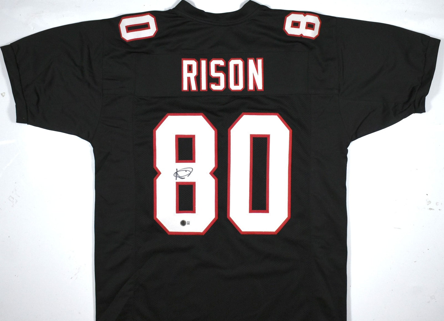 Andre Rison Autographed Black Pro Style Jersey