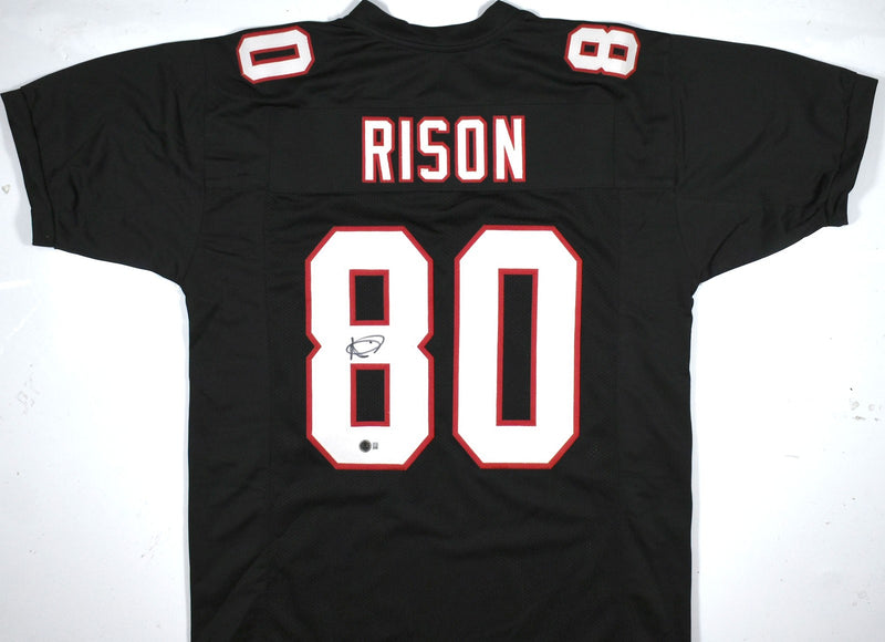 Andre Rison Autographed Black Pro Style Jersey
