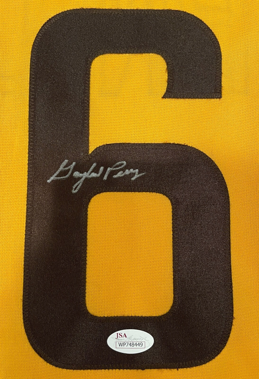 Gaylord Perry Signed San Diego Padres Custom Jersey (JSA COA)