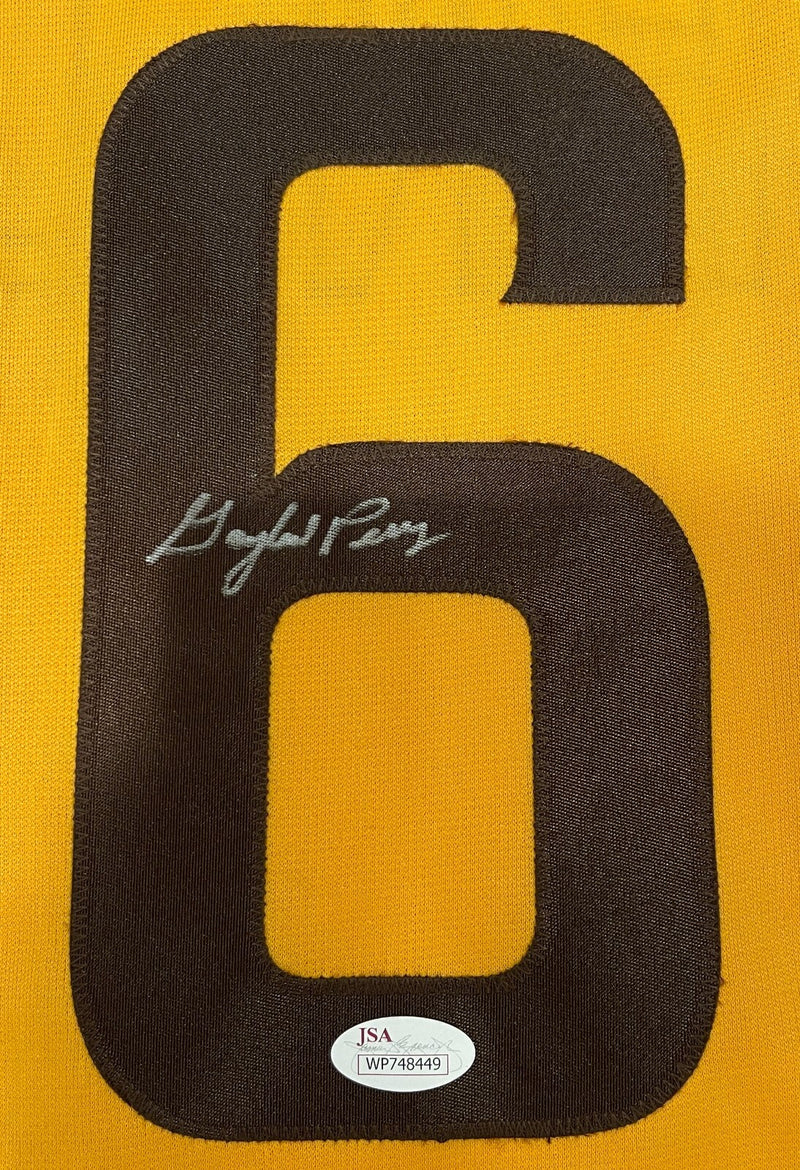 Gaylord Perry Signed San Diego Padres Custom Jersey (JSA COA)