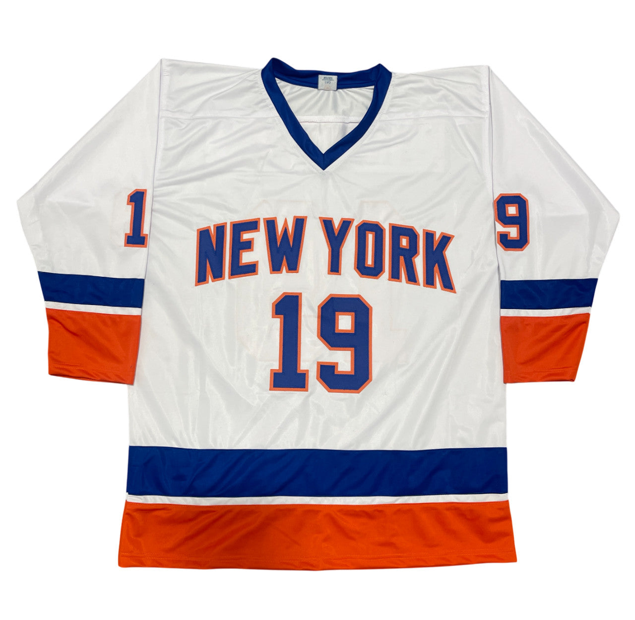 Bryan Trottier Signed New York Islanders Custom Jersey (4x Cup) Beckett