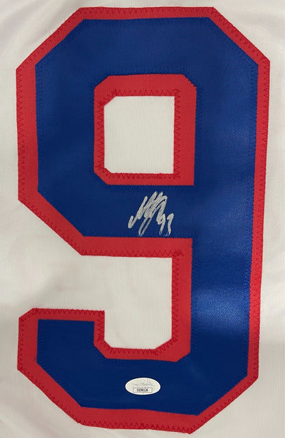 Mika Zibanejad New York Rangers Signed Custom Jersey (JSA COA)