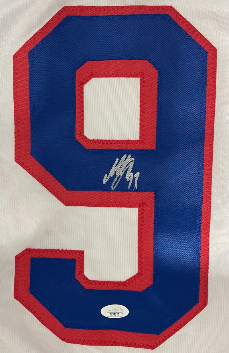 Mika Zibanejad New York Rangers Signed Custom Jersey (JSA COA)