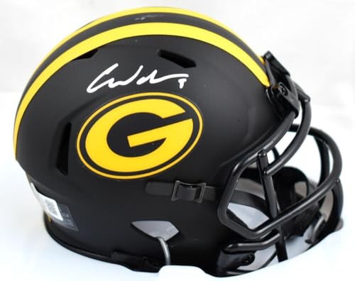 Christian Watson Autographed Green Bay Packers Eclipse Speed Mini Helmet
