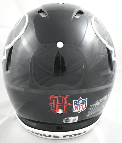 Nico Collins Signed Houston Texans Full Size Speed Authentic Helmet