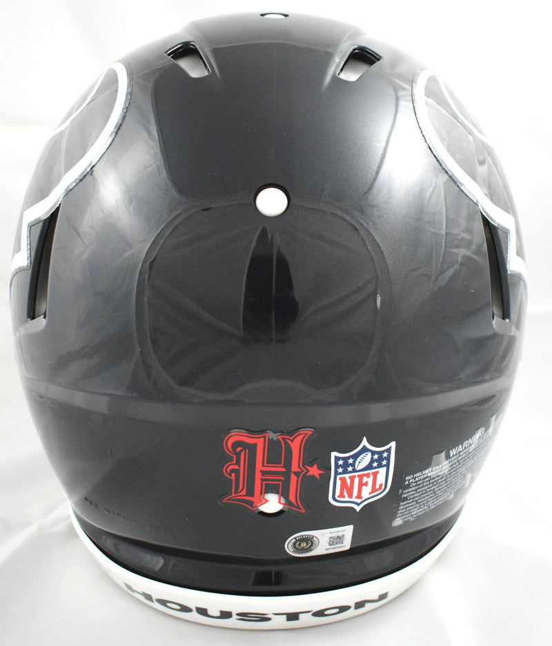 Nico Collins Signed Houston Texans Full Size Speed Authentic Helmet