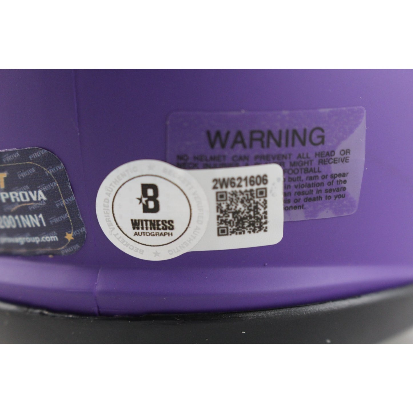 Adrian Peterson Signed Minnesota Vikings Rave Mini Helmet