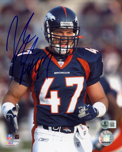 John Lynch Autographed Denver Broncos 8x10 Photo