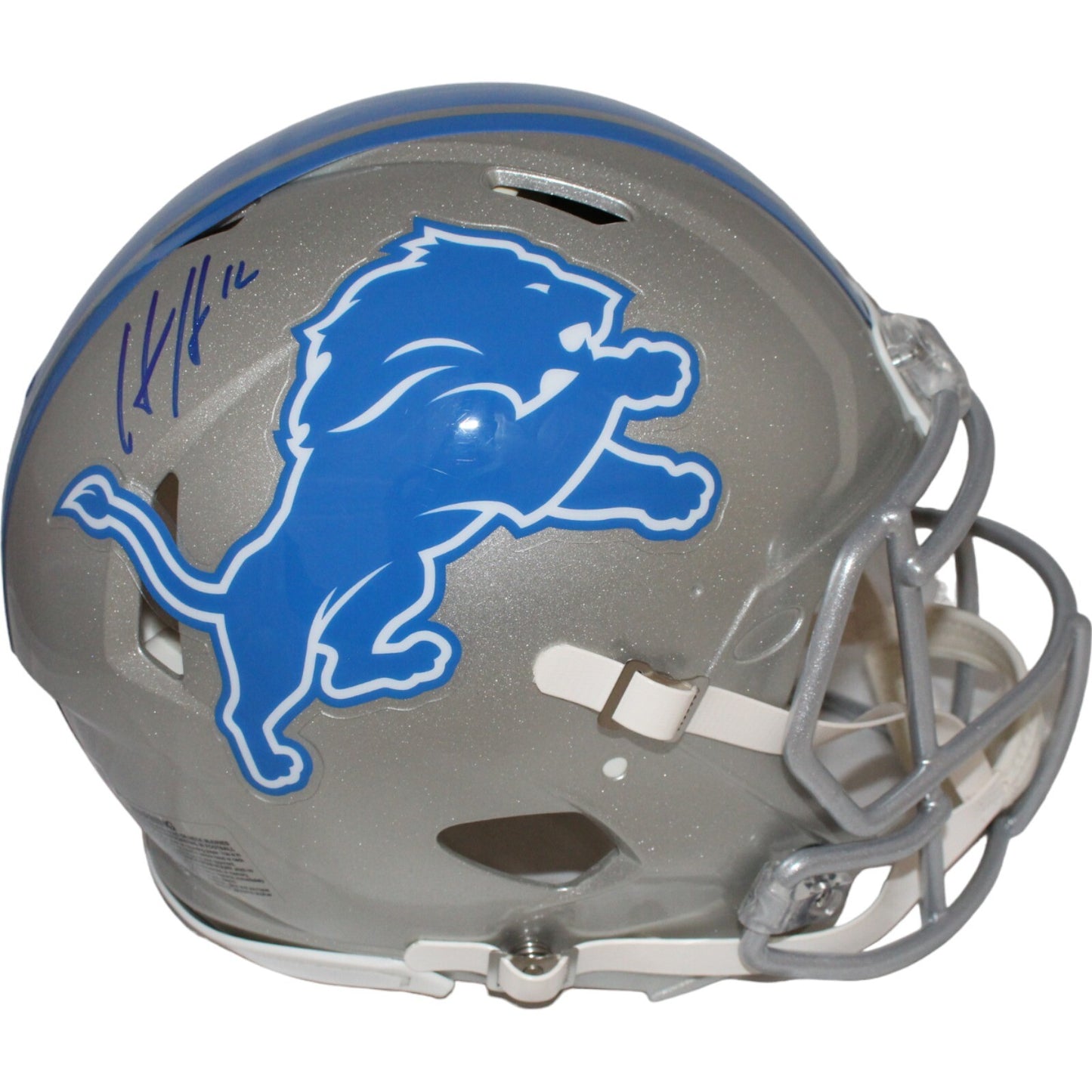 Hendon Hooker Detroit Lions Autographed Full Size Authentic Helmet
