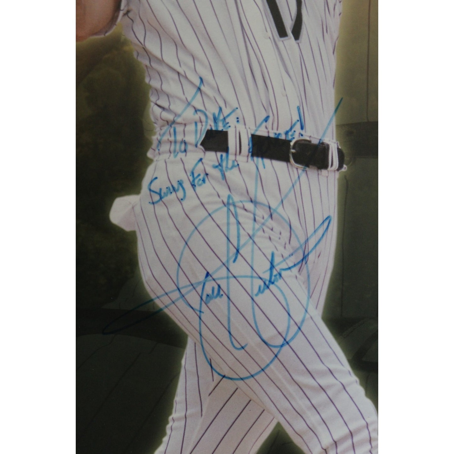 Todd Helton Signed Colorado Rockies 22x34 Wood Sign
