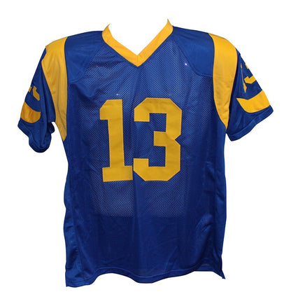 Kurt Warner Autographed Throwback Pro Style Jersey
