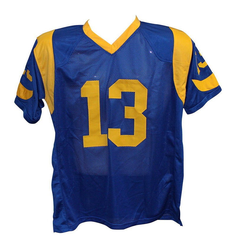 Kurt Warner Autographed Throwback Pro Style Jersey