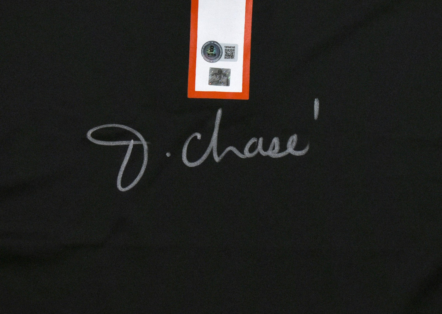 Ja'Marr Chase Autographed Cincinnati Bengals Black Nike Jersey