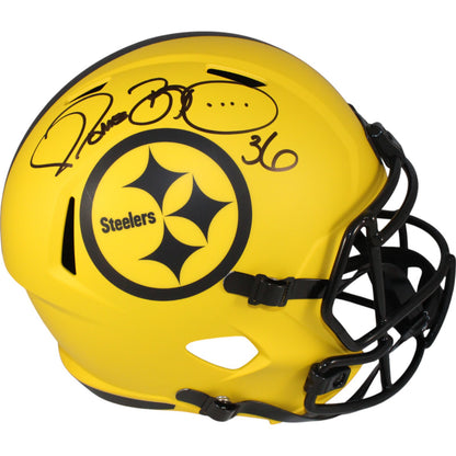Jerome Bettis Pittsburgh Steelers Autographed Full Size Rave Helmet