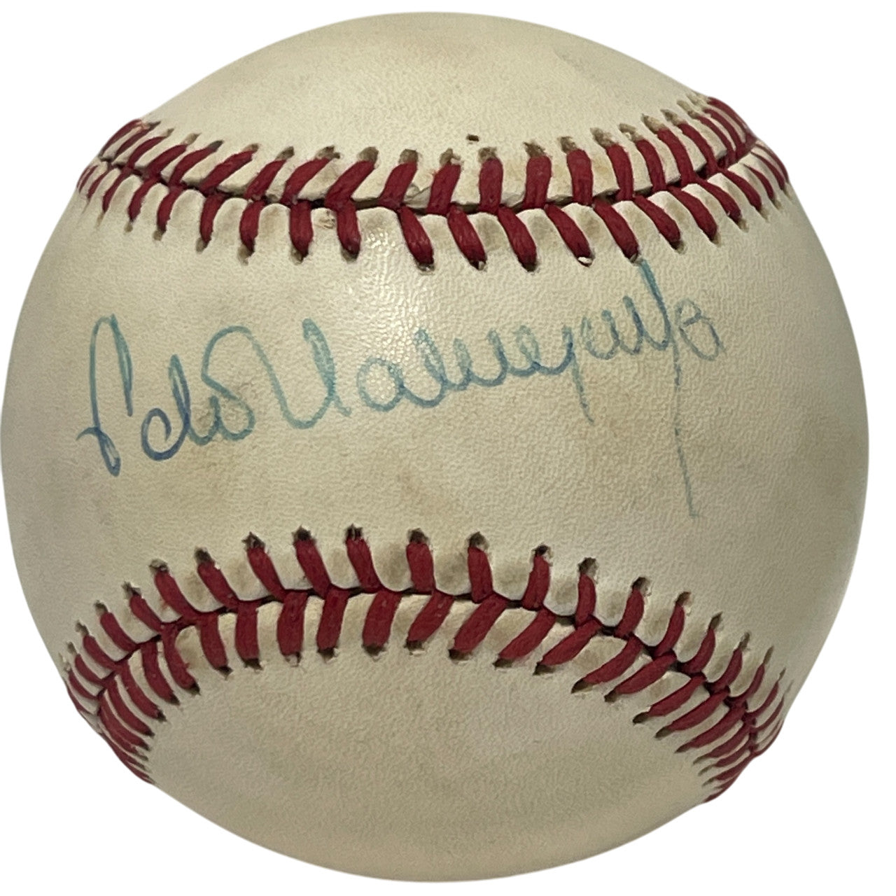 Fernando Valenzuela Signed Rawlings National League Baseball Dodgers JSA