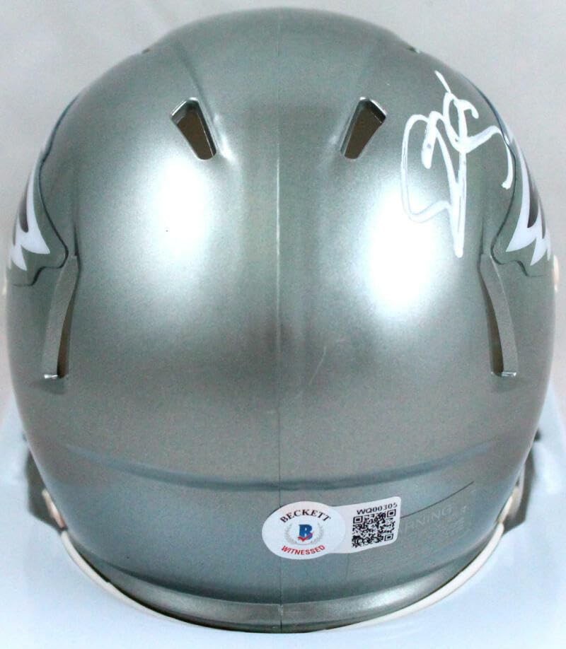 Donovan McNabb Signed Philadelphia Eagles Flash Speed Mini Helmet