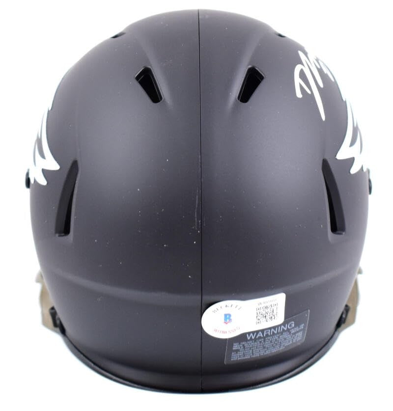 D'Andre Swift Signed Philadelphia Eagles Eclipse Speed Mini Helmet