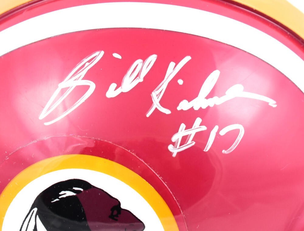 Billy Kilmer Autographed Washington Redskins Mini Helmet