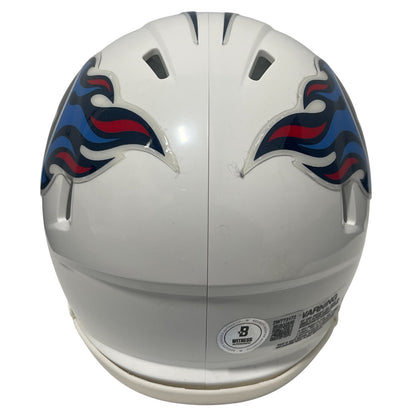 Jevon Kearse Signed Tennessee Titans Throwback Mini Helmet (Beckett COA)