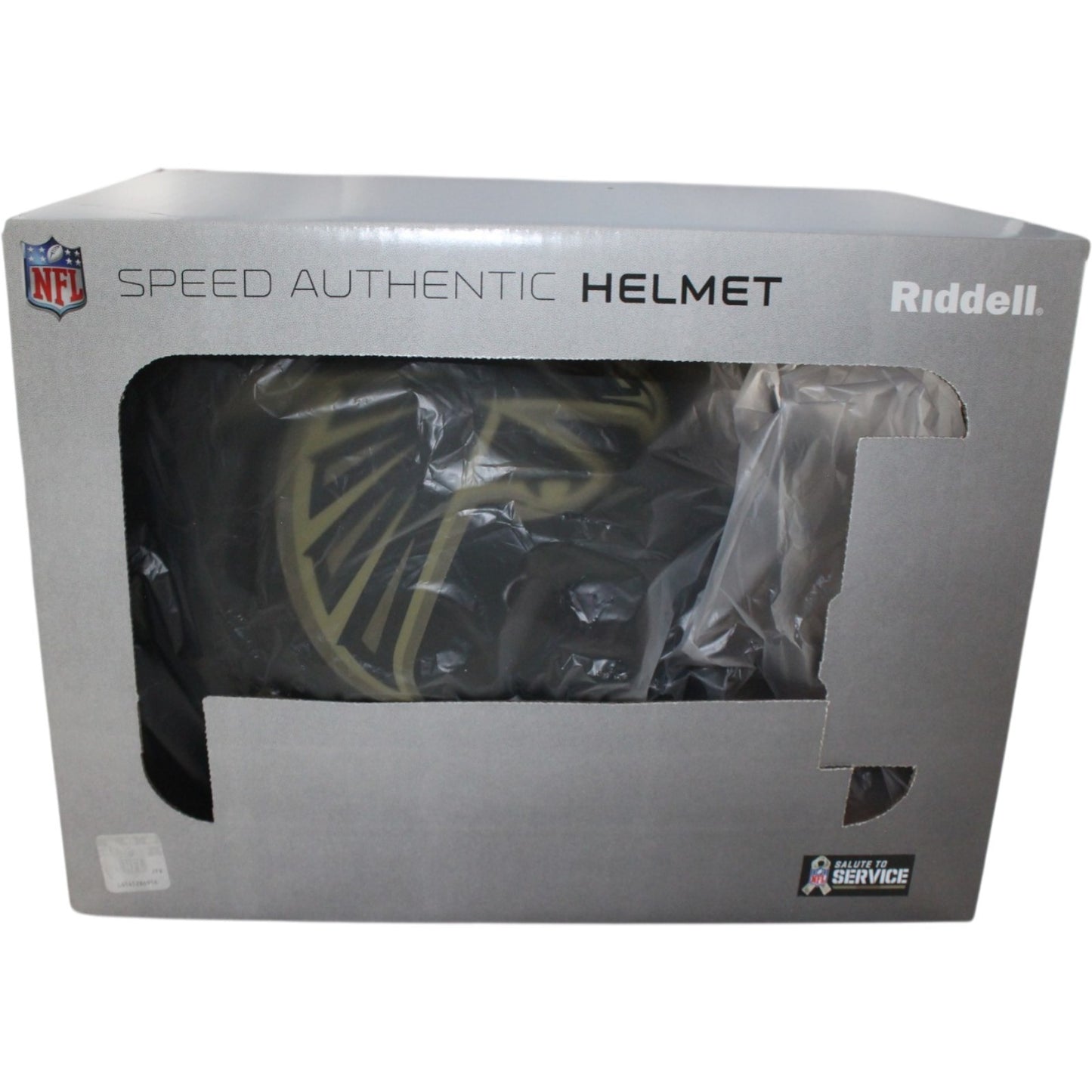 Deion Sanders Atlanta Falcons Signed Authentic 2025 Salute to Service Helmet
