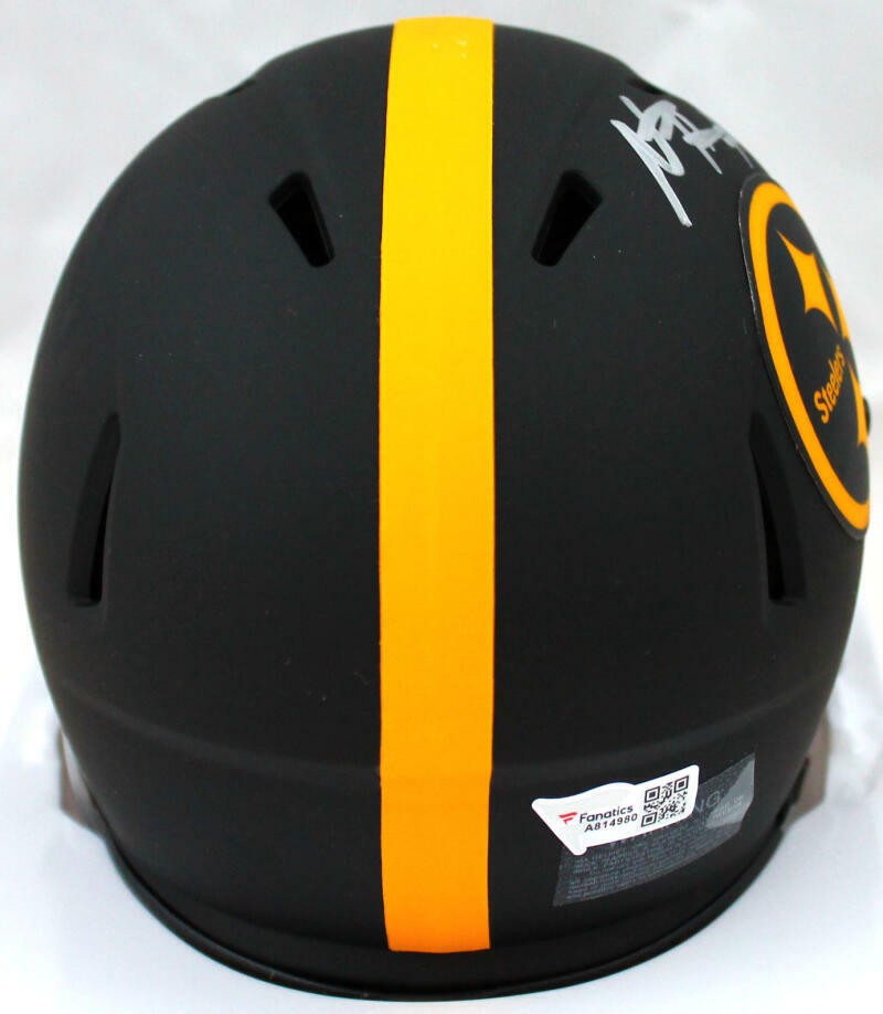 Najee Harris Signed Pittsburgh Steelers Eclipse Speed Mini Helmet