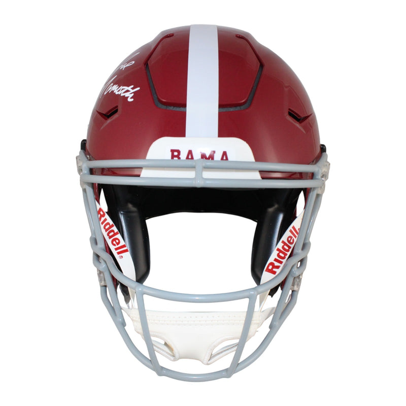 Joe Namath Alabama Crimson Tide Autographed Full Size SpeedFlex Helmet