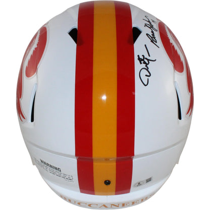 Mike Alstott, Warren Sapp & Stars Signed Buccaneers Full Size Helmet