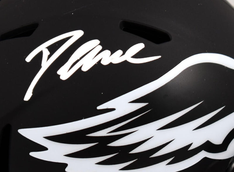 D'Andre Swift Signed Philadelphia Eagles Eclipse Speed Mini Helmet