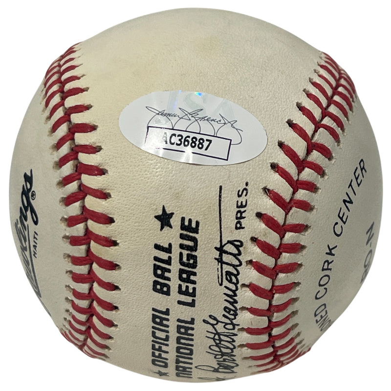 Fernando Valenzuela Signed Official National League Baseball (Dodgers) JSA