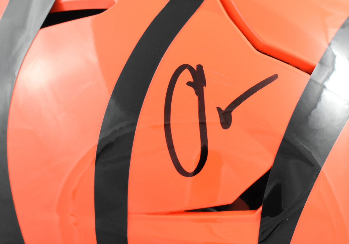 Chad Johnson Signed Cincinnati Bengals Full Size Speedflex Helmet