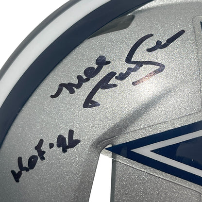 Mel Renfro Signed Dallas Cowboys Speed Mini Helmet (HOF 96) - BAS COA