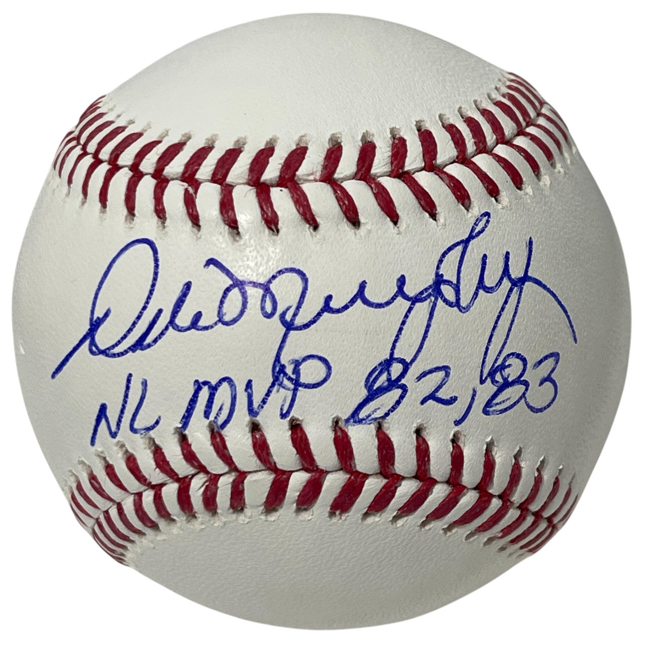 Dale Murphy Autographed Official Major League Baseball (NL MVP 82 83)