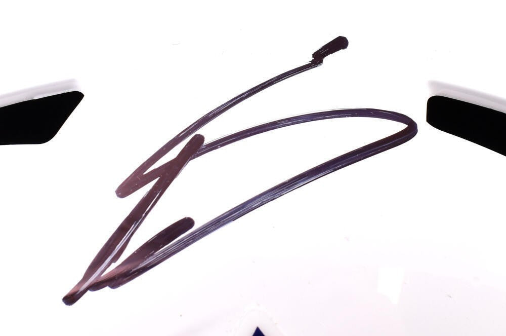 Trevon Diggs & Stefon Diggs Autographed Full Size Speed Helmet - Black