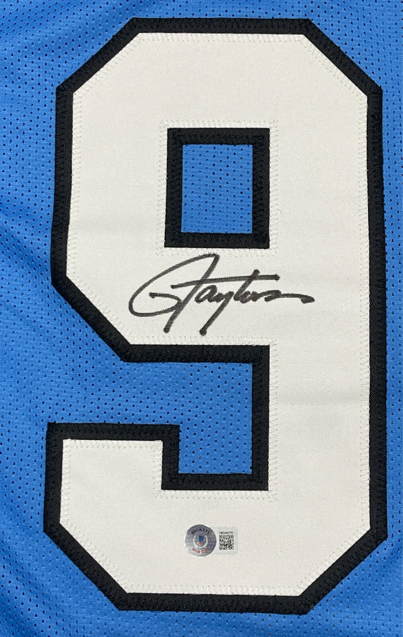 Lawrence Taylor Signed North Carolina Custom Jersey (Beckett COA)