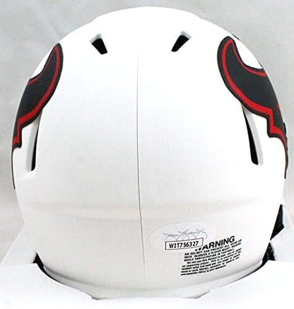Andre Johnson Autographed Houston Texans Lunar Speed Mini Helmet