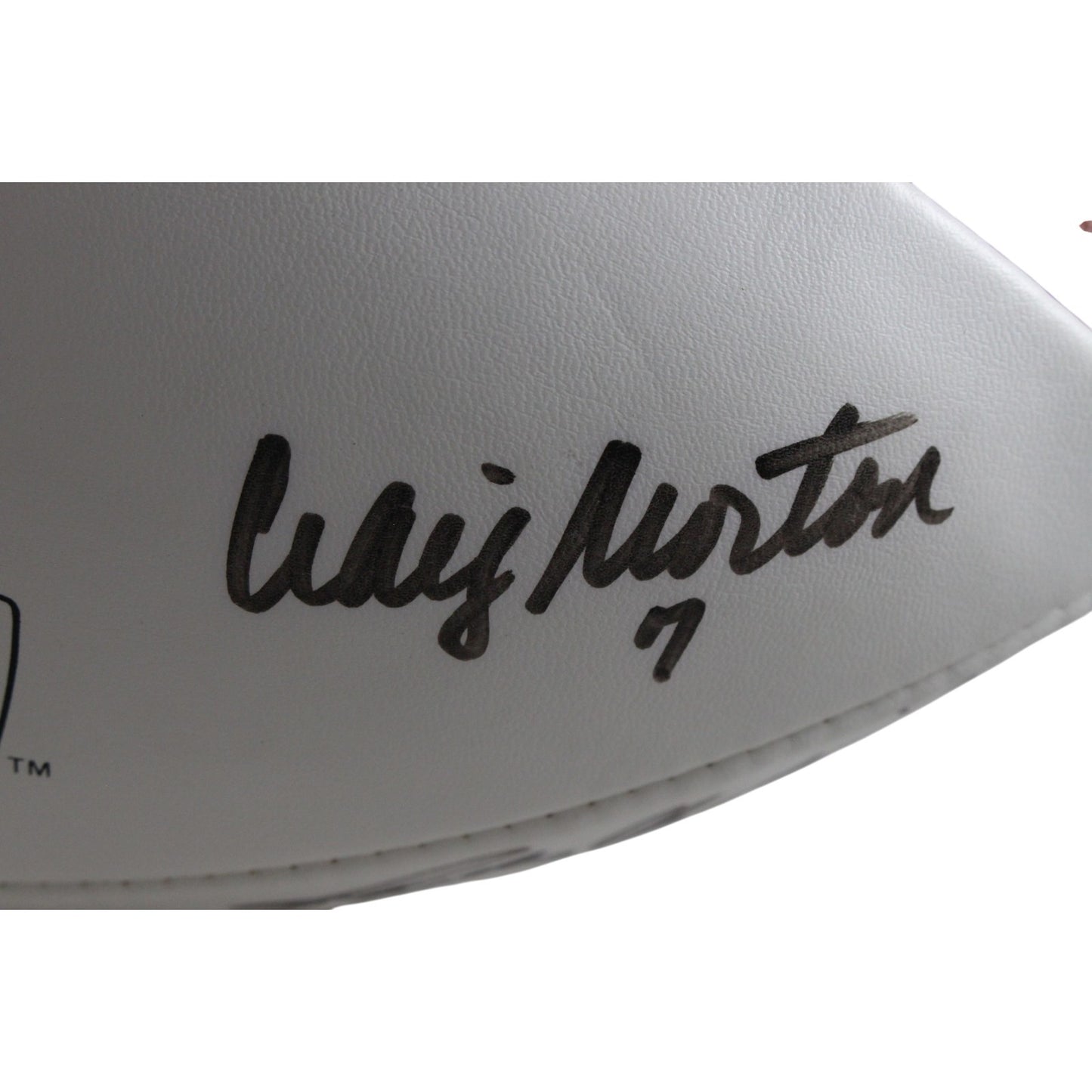 1977 Denver Broncos Team Signed Multi-Signature Football (15 Sigs)