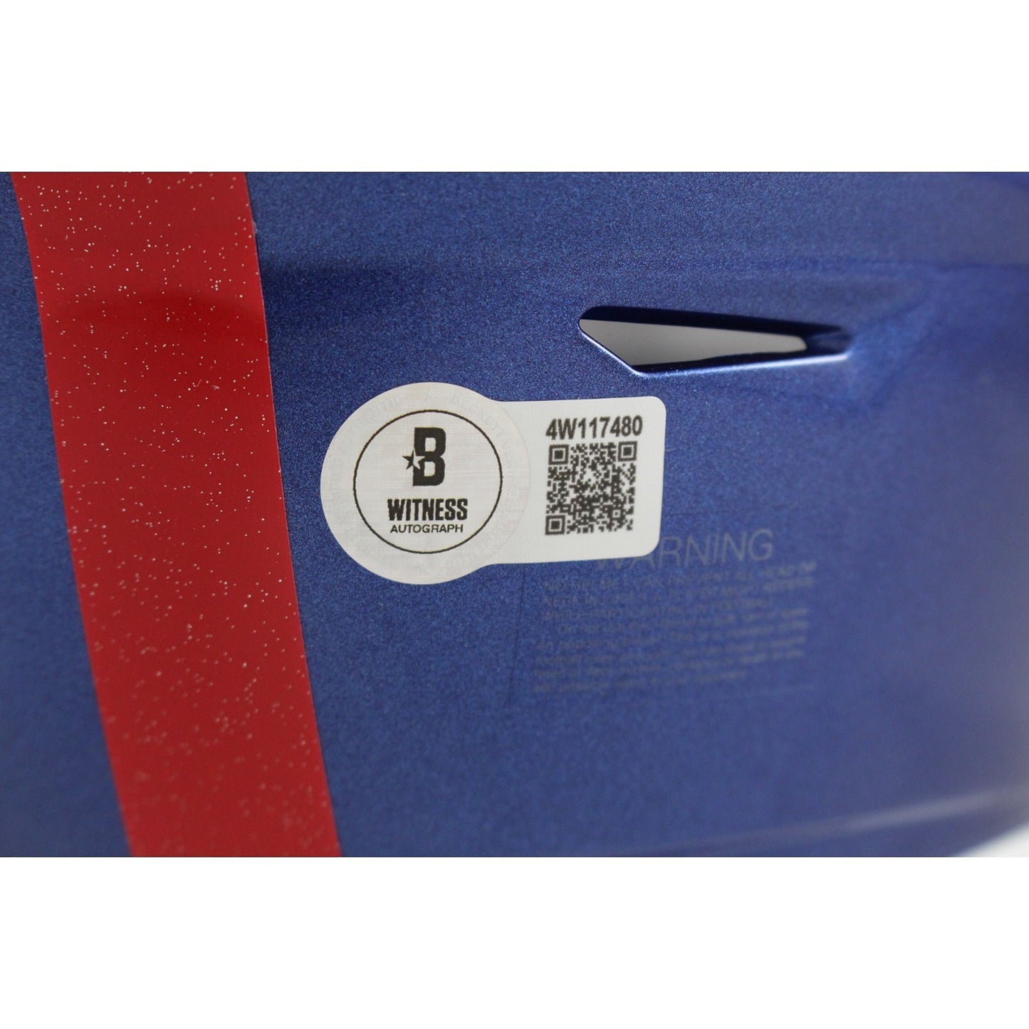 Lawrence Taylor Signed New York Giants Mid-Size Helmet (Beckett COA)