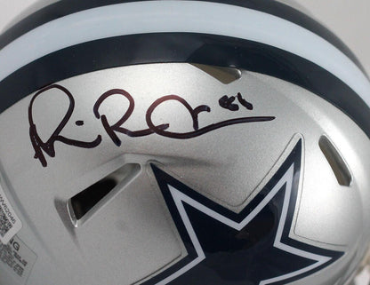 Michael Irvin Autographed Dallas Cowboys Black Speed Mini Helmet