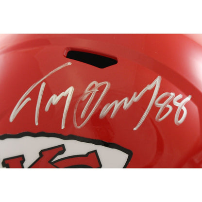 Tony Gonzalez Signed Kansas City Chiefs Full Size Replica Helmet