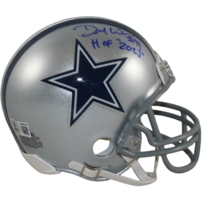 Demarcus Ware Dallas Cowboys Signed VSR4 Mini Helmet (HOF 2023)