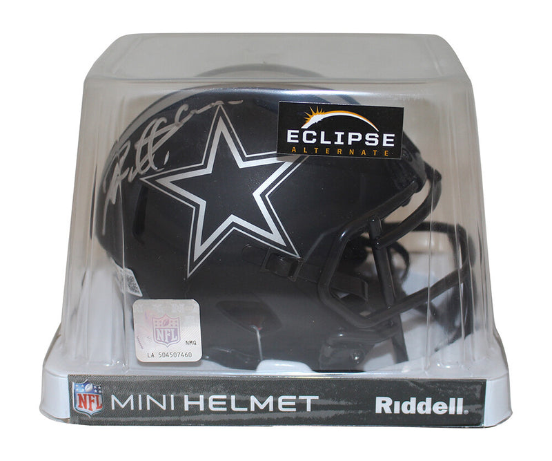 Deion Sanders Dallas Cowboys Autographed Eclipse Mini Helmet